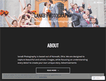 Tablet Screenshot of lanabphotography.com